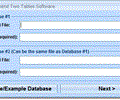 MS Access Append Two Tables Software