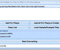 Convert Multiple FLV Files To MPEG or AVI Files Software