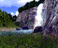 3D Living Waterfall Screensaver