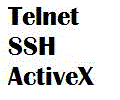 Telnet SSH ActiveX Component