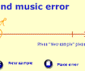 Find melody error