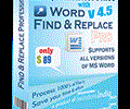 Word Find and Replace Professional