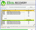 Spread Sheet Recovery